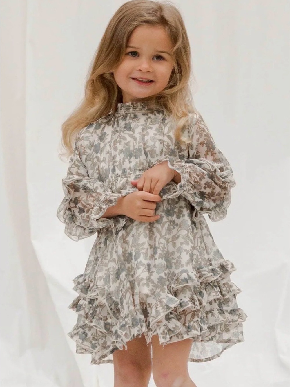 Noralee Floral Ruffle Dress - Picture 6 of 6
